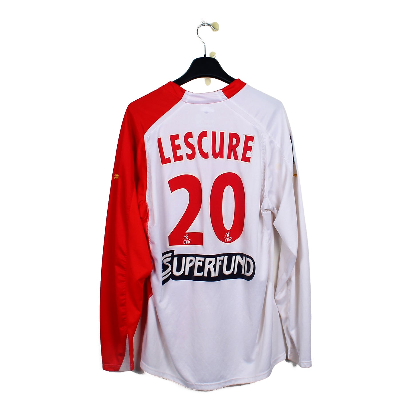 2004/05 - AS Monaco - Lescure #20 (XL) [MATCH ISSUE]