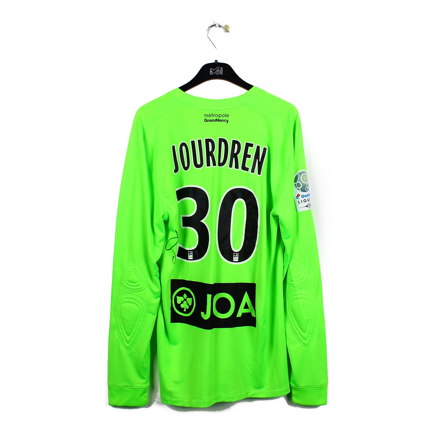 2017/18 - AS Nancy Lorraine - Jourdren #30 (M) *signé*