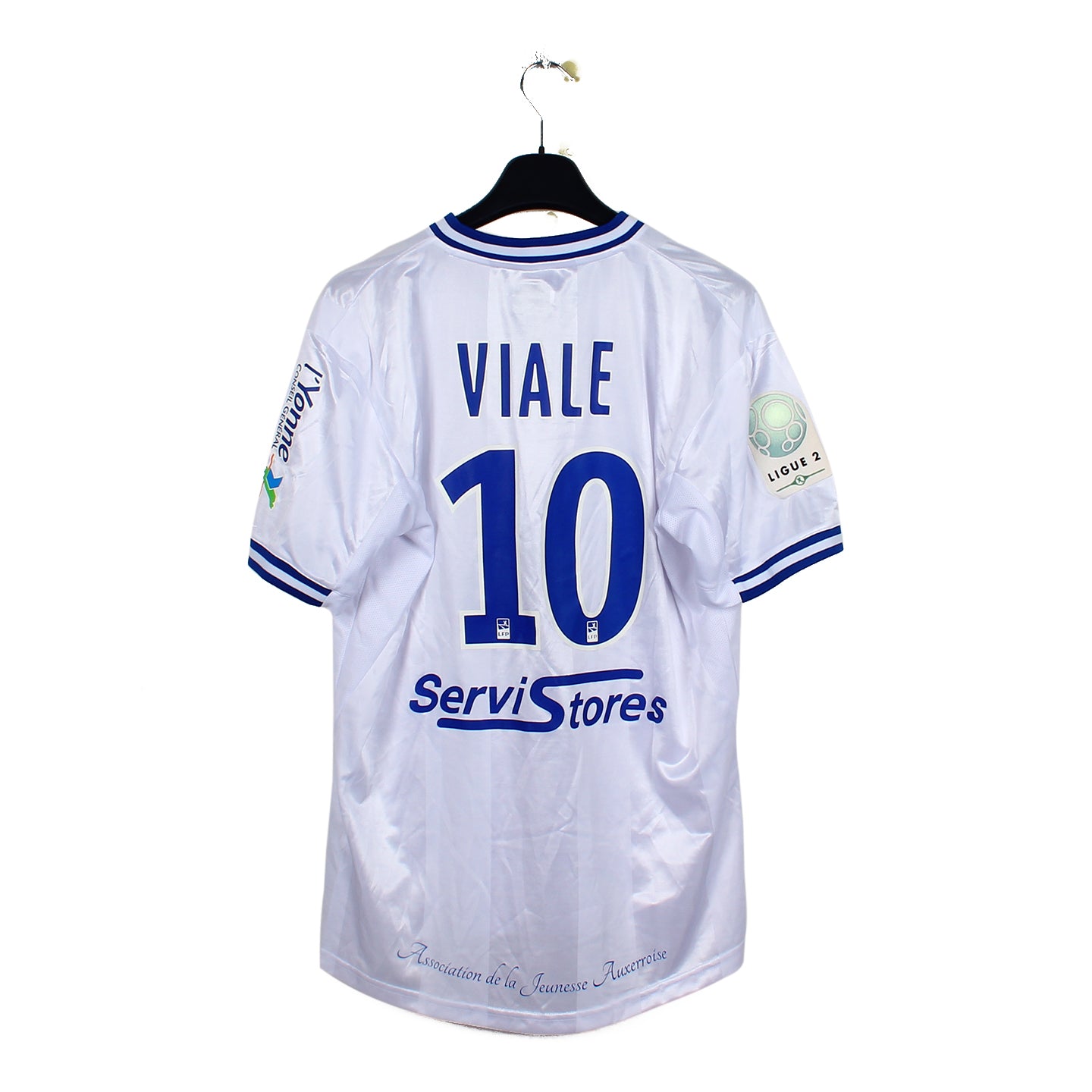 2014/15 - Auxerre - Viale #10 (XL) [MATCH ISSUE]