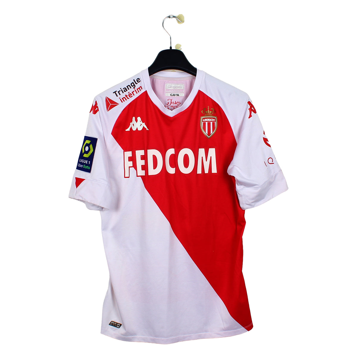 2020/21 - AS Monaco - Tchouameni #8 (L) [MATCH ISSUE]
