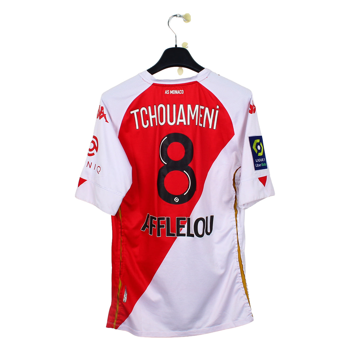 2020/21 - AS Monaco - Tchouameni #8 (L) [MATCH ISSUE]