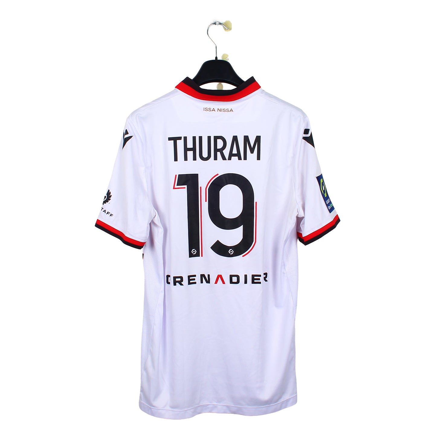 2020/21  - Nice OGC - Thuram #19 (XL) [MATCH ISSUE]