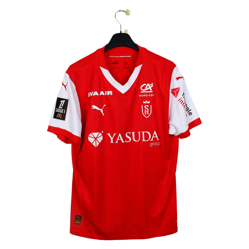 2024/25 - Stade de Reims - Khadra #14 (L) [MATCH ISSUE] *signé*