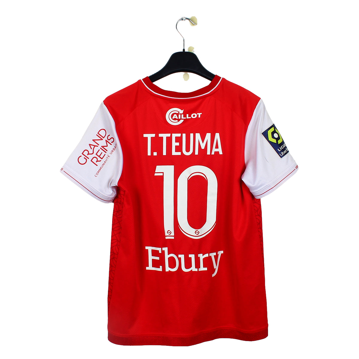 2023/24 - Stade de Reims - T.Teuma #10 (M) [MATCH ISSUE] *signé*