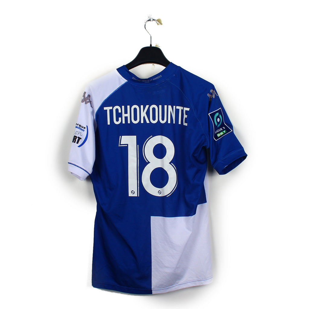 2020/21 - USL Dunkerque - Tchoukounte #18 (L) [MATCH ISSUE]