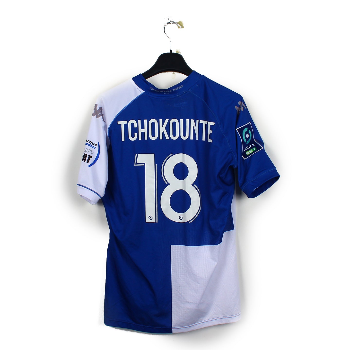 2020/21 - USL Dunkerque - Tchoukounte #18 (L) [MATCH ISSUE]