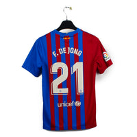 2021/22 - Barcelone - F. De Jong #21 (XL enfant)