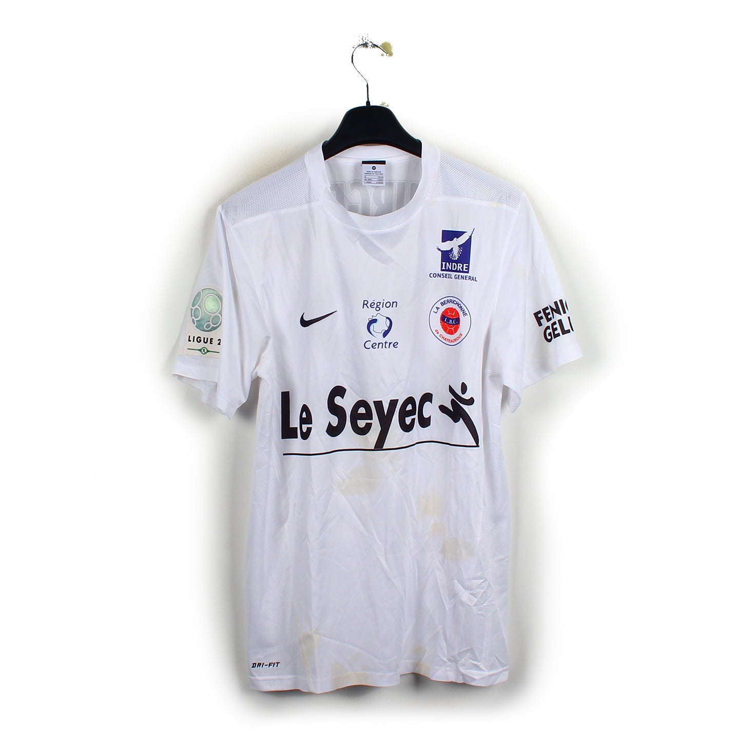 2010/11 - La Berrichonne Chateauroux - Bourgeois #22 (M) [MATCH ISSUE]