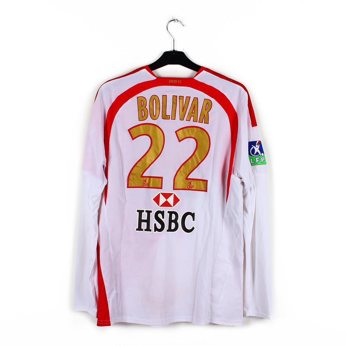 2007/08 - AS Monaco - Bolivar #22 (XL) [MATCH ISSUE]