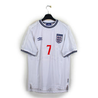 1999/01 - Angleterre (XL) Beckham #7
