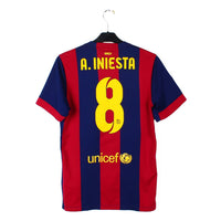 2014/15 - Barcelone - Iniesta #8 (XL enfant)