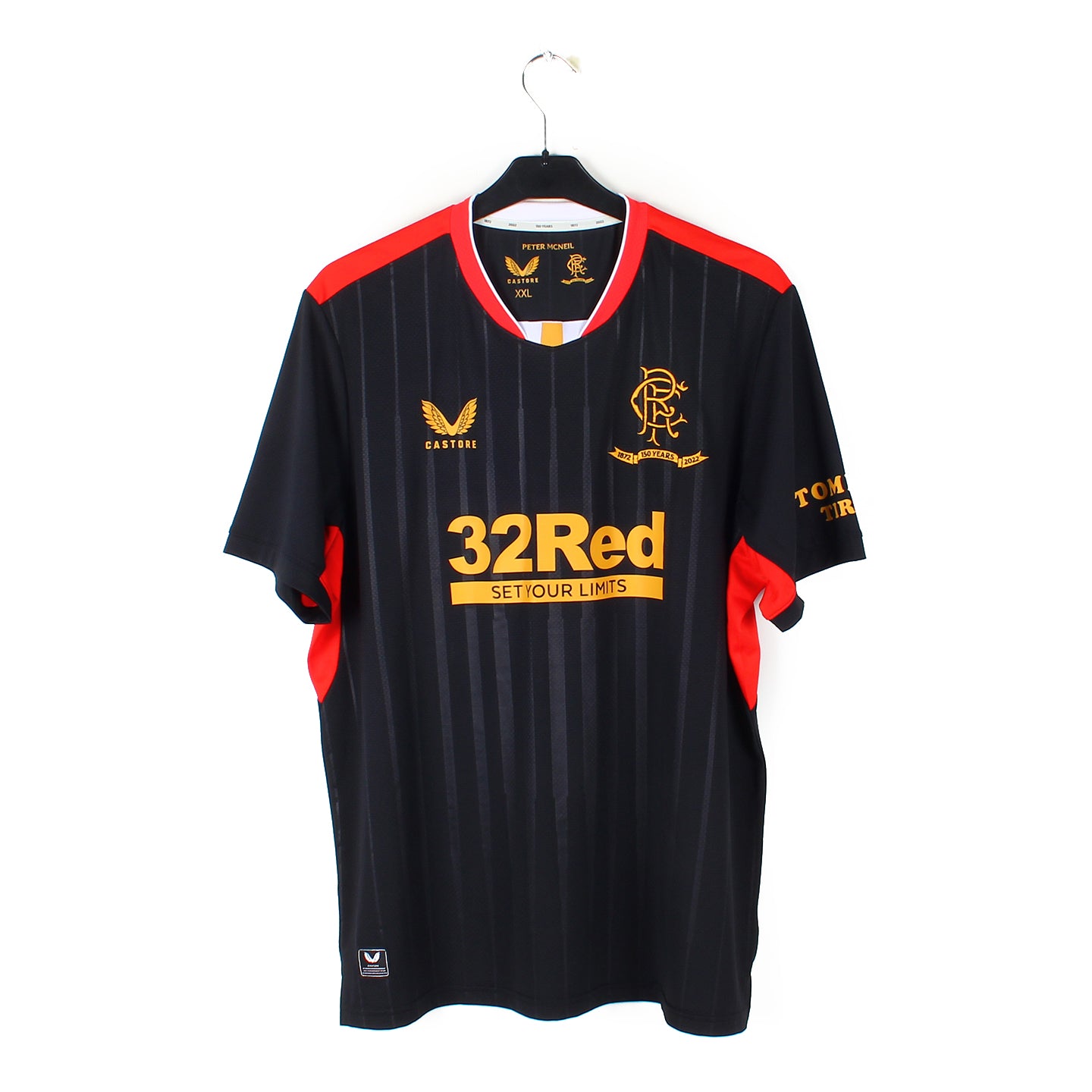 2021/22 - Glasgow Rangers - Morelos #20 (2XL) *150ans *
