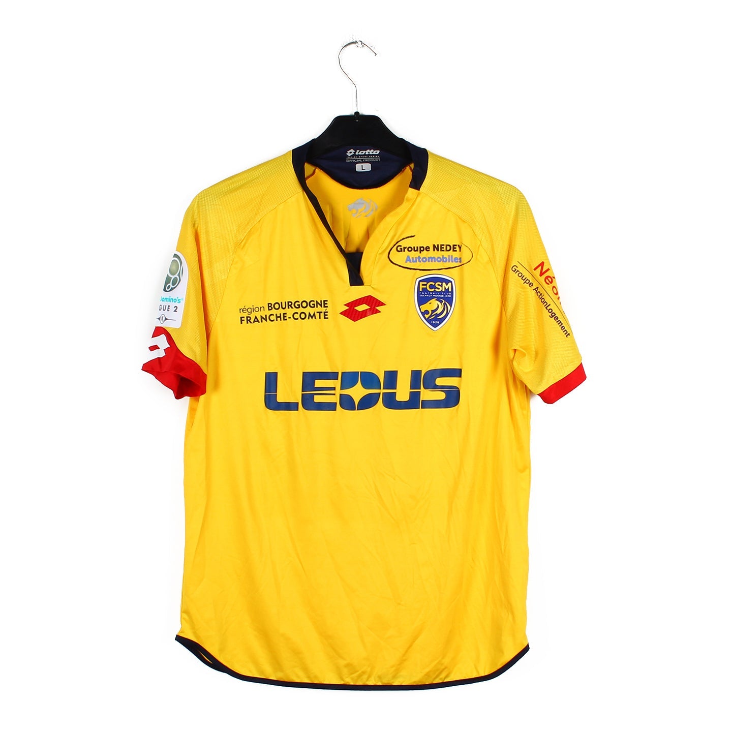 2016/17 - Sochaux Montbéliard FC - Gibaud #27 (L) [MATCH ISSUE]