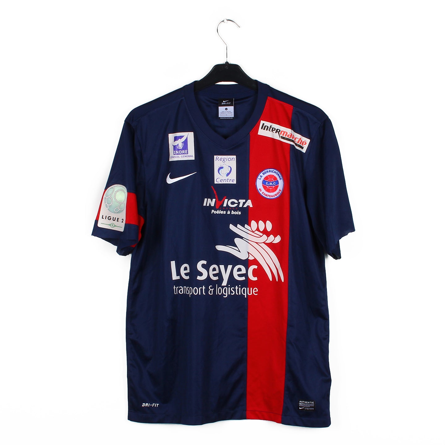 2013/14 - La Berrichonne Chateauroux - Dupuis #17 (L) [porté]