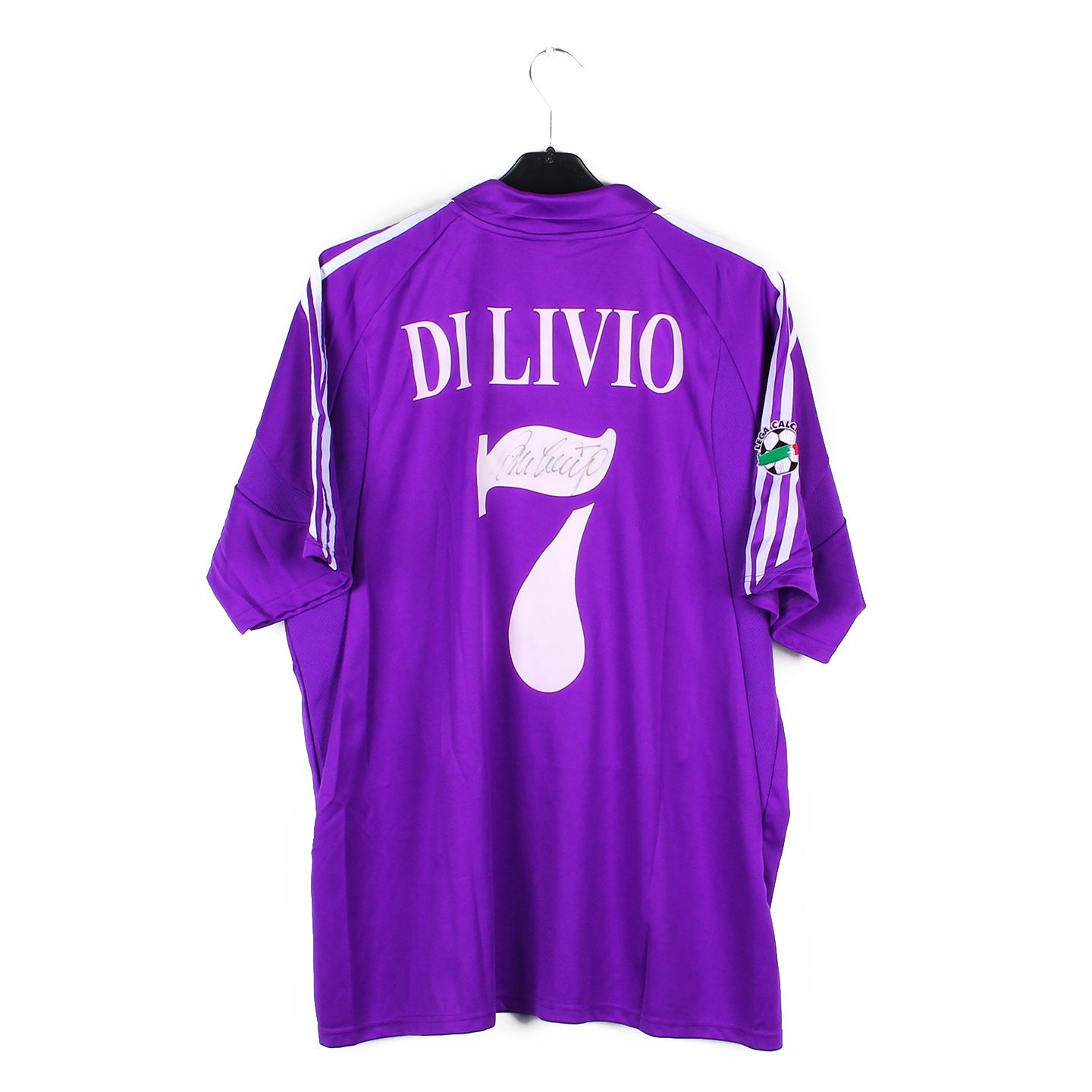 2003/04 - Fiorentina - Di Livio #7 (L) [MATCH ISSUE] *signé*