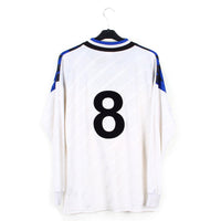 1995/96  - Nice OGC - De Neef #8 (L) [WORN]
