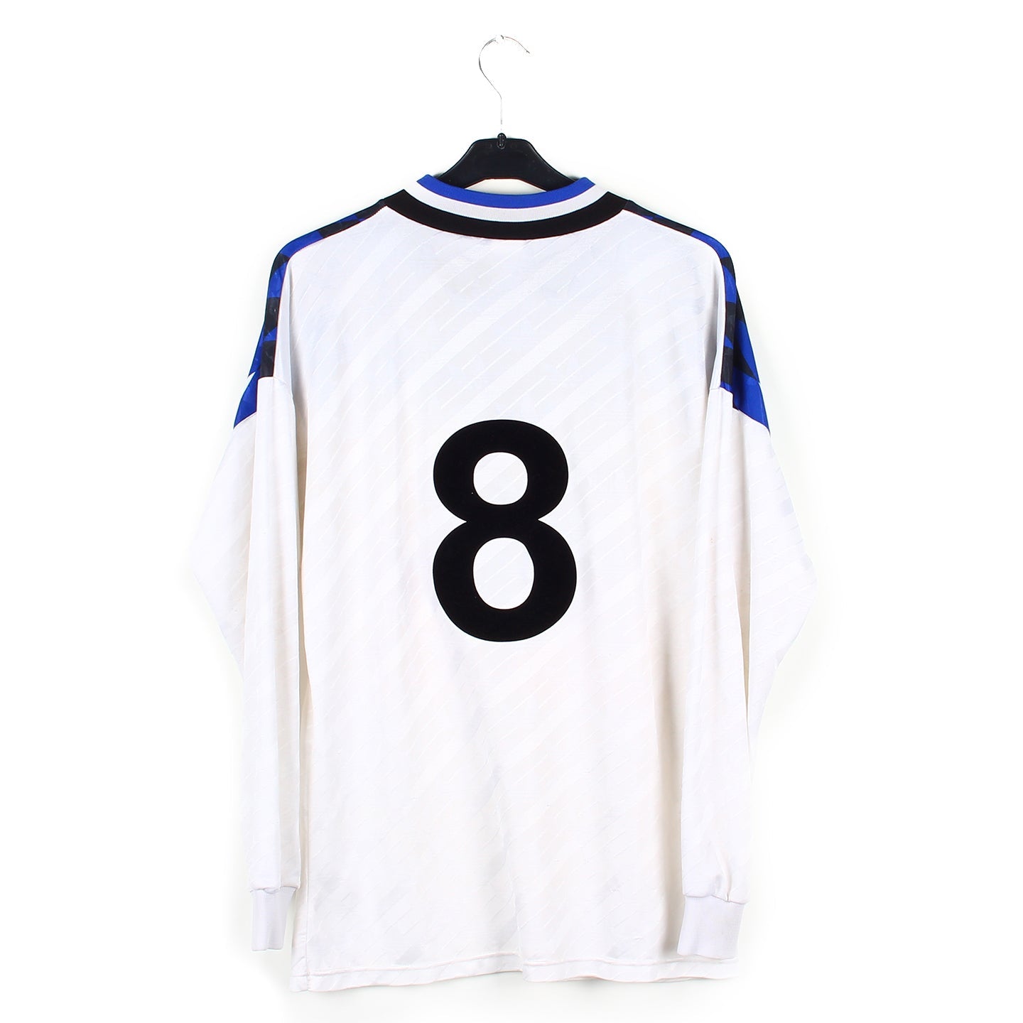 1995/96  - Nice OGC - De Neef #8 (L) [WORN]