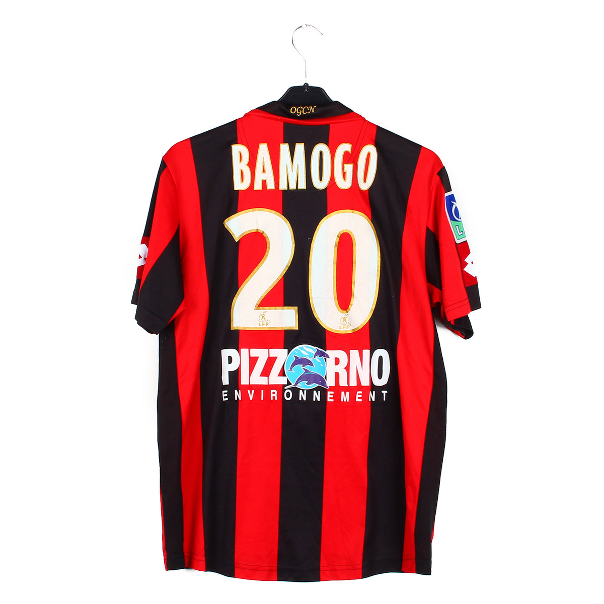 2007/08 - Nice OGC - Bamogo #20 (L) [MATCH ISSUE]