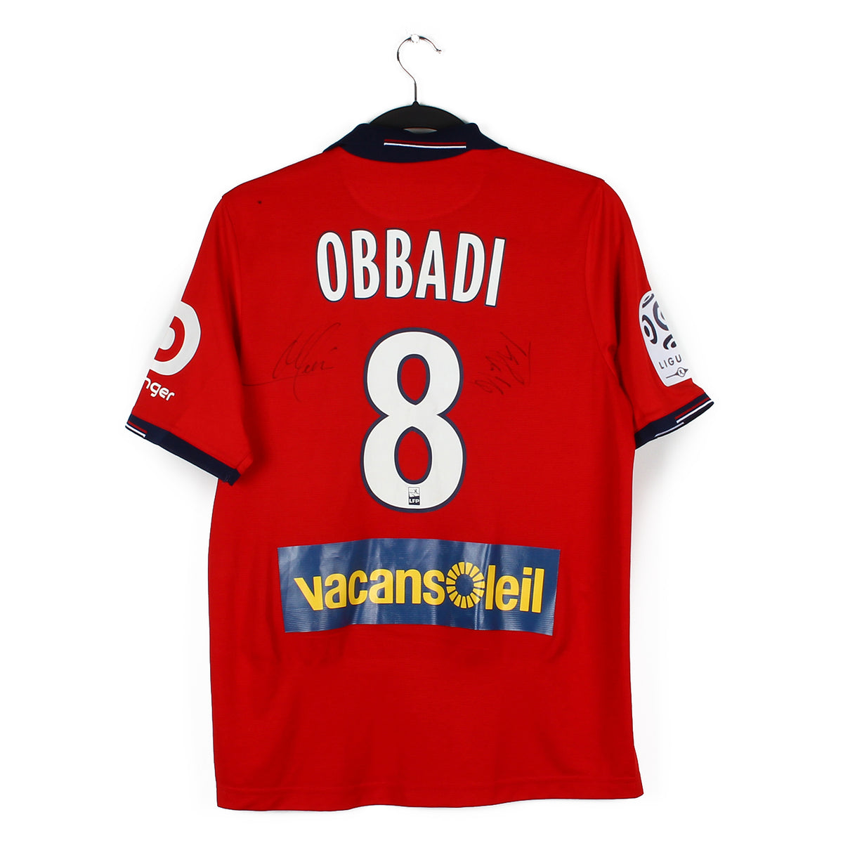 2016/17 - LOSC - Obbadi #8 (S) [porté] *signé*