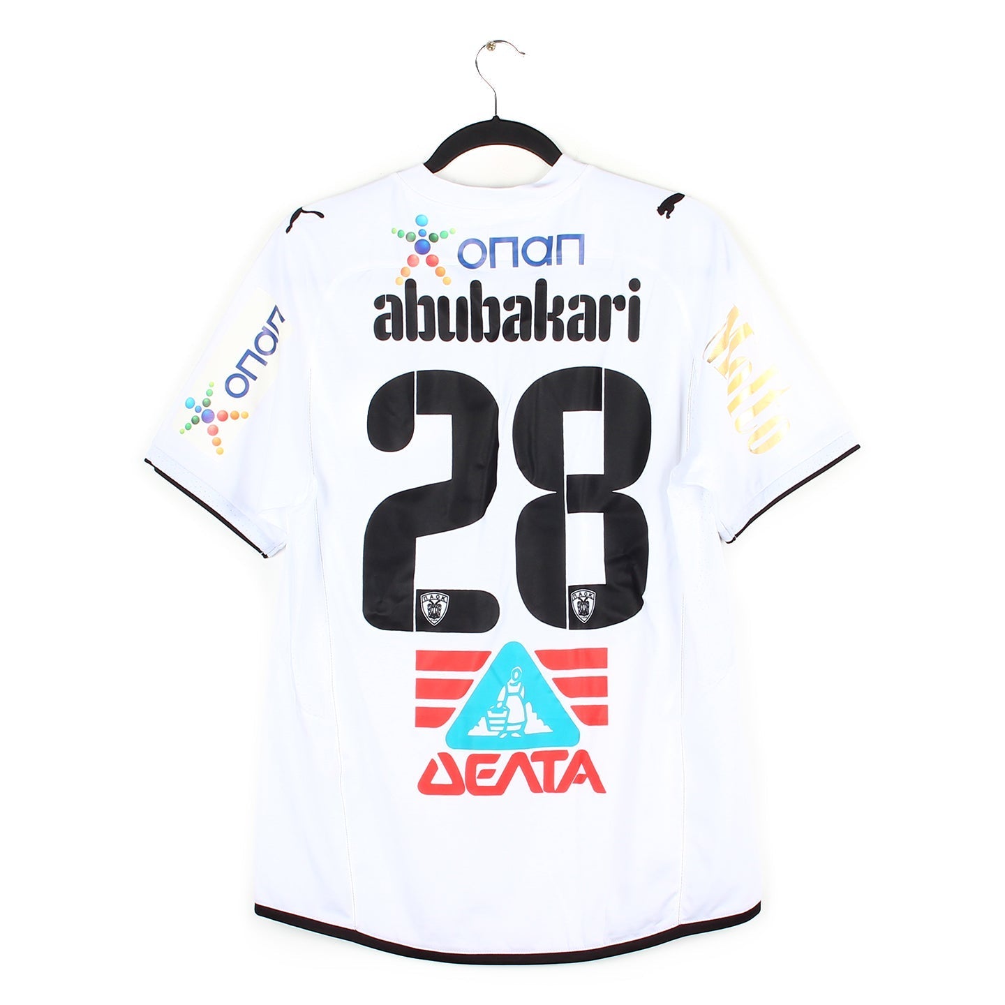 2009/10 - PAOK Salonique - Abubakari #28 (L) [préparé]