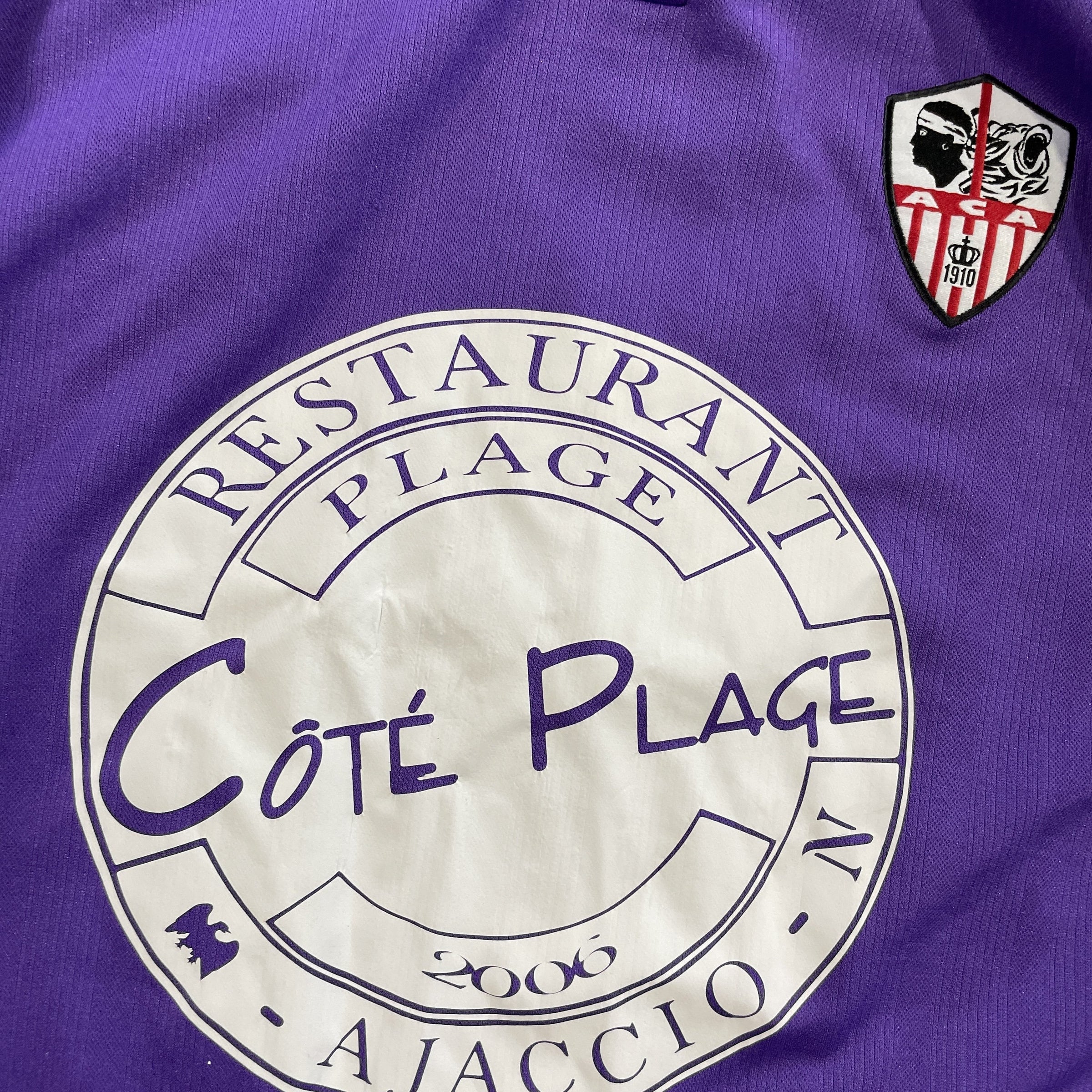 2014/15 - AC Ajaccio #6 (XL enfant) [porté]