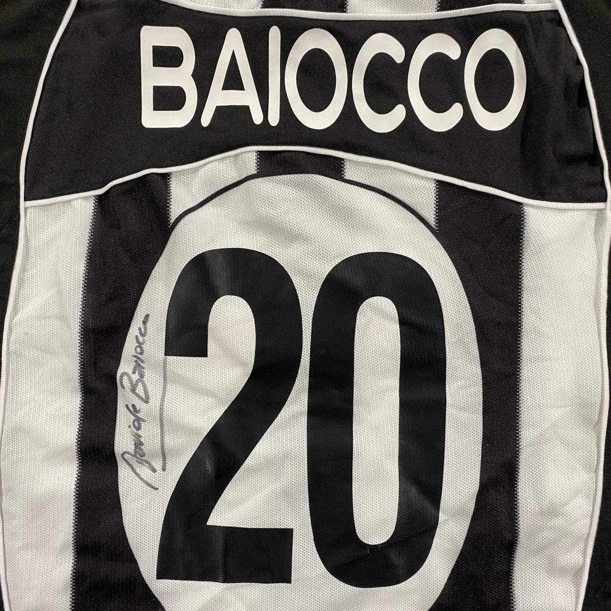 2002/03 - Juventus - Baiocco #20 (L) *signé*
