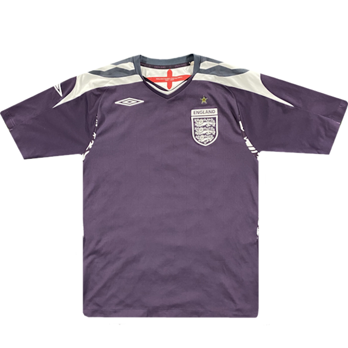 maillot angleterre vintage saison 2007-2009 umbro