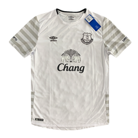 maillot Everton blanc vintage saison 2015-2016 chang umbro