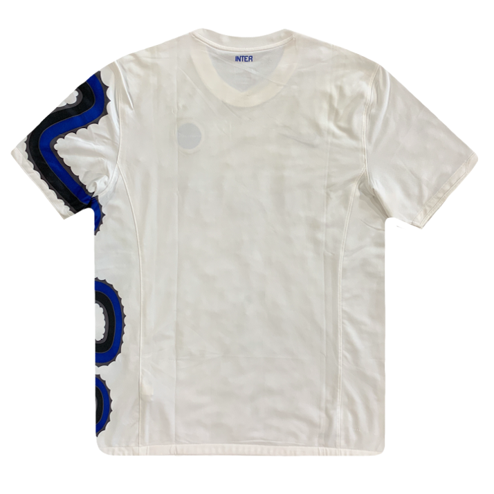 maillot inter milan vintage saison 2010-2011 dragon firelli nike blanc