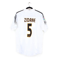 2004/05 - Real Madrid - Zidane #5 (S)
